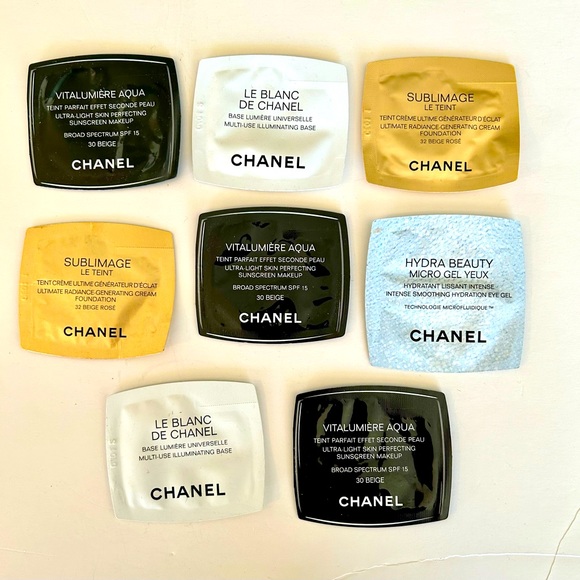 CHANEL Lot of 8 samples - Picture 1 of 1